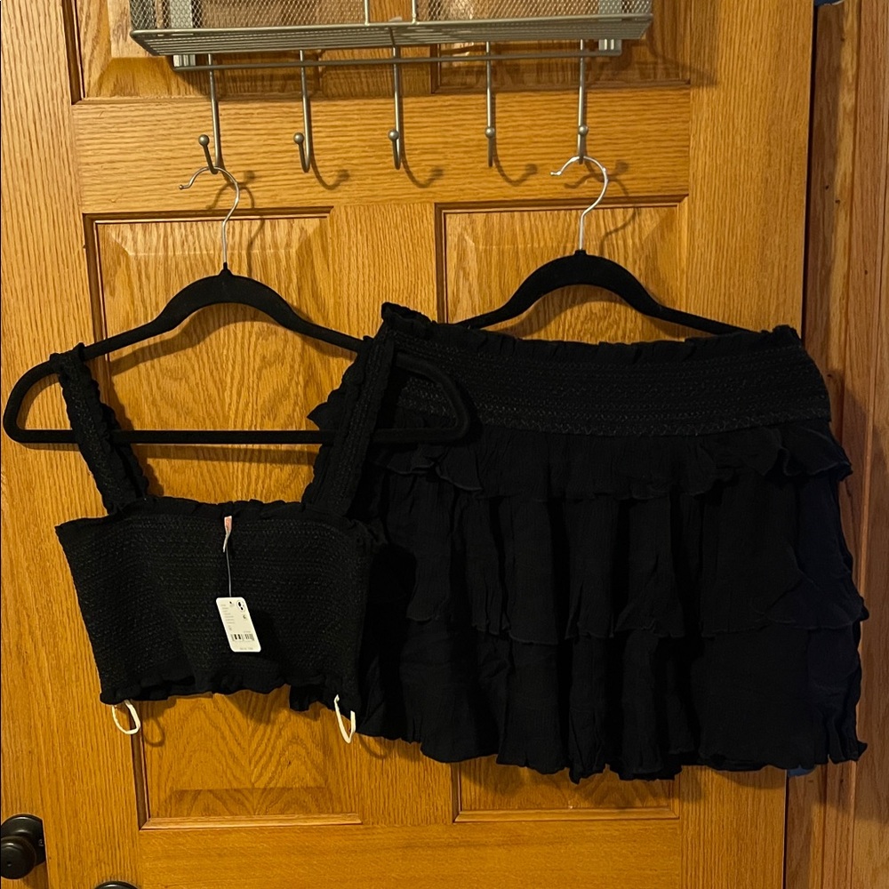 Free people Thalia skirt set